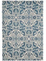 Safavieh Evoke EVK238C Ivory - Blue Area Rug