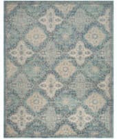 Safavieh Evoke EVK274C Light Blue - Ivory Area Rug