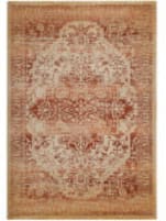 Safavieh Evoke EVK516R Rust - Creme Area Rug