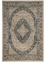 Safavieh Evoke EVK518C Beige - Navy Area Rug