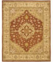 Safavieh Heritage HG345A Rust - Gold Area Rug