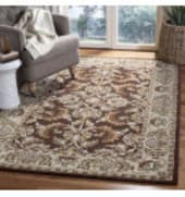 Safavieh Heritage HG451A Brown - Ivory Area Rug