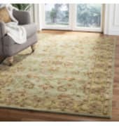Safavieh Heritage HG811A Green - Gold Area Rug