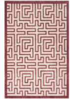 Safavieh Infinity Inf587p Yellow / Red Area Rug