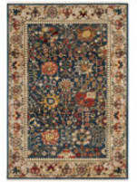 Safavieh Kashan Ksn303g Blue - Tan Area Rug