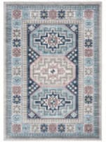 Safavieh Kazak Kzk120g Grey - Blue Area Rug