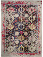 Safavieh Monaco Mnc206g Grey - Multi Area Rug