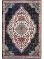 Safavieh Monaco Mnc254z Black - Blue Area Rug