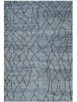 Safavieh Moroccan Mor555b Blue / Black Area Rug