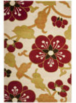 Safavieh Newbury Nwb8702 Ivory / Red Area Rug