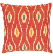 Safavieh Pillows Taylor Red/Ivory