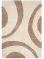 Safavieh Portofino Shag Pts213b Ivory - Beige Area Rug