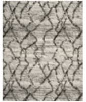 Safavieh Retro Ret2144-7990 Light Grey / Black Area Rug