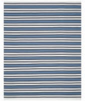 Ralph Lauren Hand Woven Rlr2462b Terry White - French Blue Area Rug