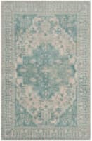 Safavieh Restoration Vintage Rvt421a Ivory - Turquoise Area Rug