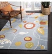 Safavieh Soho SOH772A Light Blue / Multi Area Rug