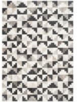 Safavieh Studio Leather Stl172a Ivory - Black Area Rug