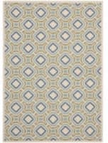 Safavieh Veranda Ver089-614 Cream / Green Area Rug