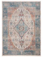 Safavieh Victoria Vic998m Navy - Ivory Area Rug