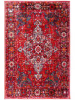 Safavieh Vintage Hamadan VTH222A Red - Multi Area Rug