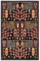 Safavieh Aspen Apn522z Black / Red Area Rug