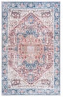 Safavieh Arizona Arz109Q Red - Navy Area Rug