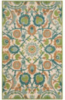 Safavieh Antiquity At59a Ivory / Green Area Rug