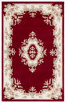 Safavieh Aubusson AUB301Q Red - Ivory Area Rug
