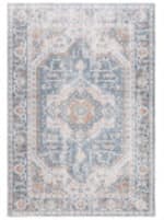 Safavieh Baltimore BAL854G Light Grey - Blue Area Rug