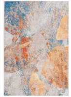 Safavieh Barbados Bar536M Blue - Rust Area Rug