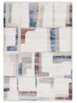 Safavieh Bayside Bay126A Ivory - Blue Rust Area Rug