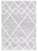 Safavieh Berber Shag BER574G Ivory - Grey Area Rug