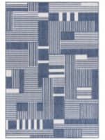 Safavieh Beach House BHS402N Navy - Ivory Area Rug