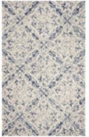 Safavieh Blossom Blm103m Blue - Ivory Area Rug