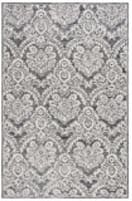 Safavieh Blossom Blm106Z Black - Ivory Area Rug