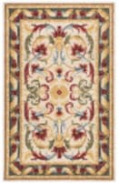 Safavieh Blossom Blm251b Ivory / Green Area Rug