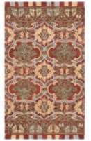 Safavieh Blossom BLM422Q Red - Gold Area Rug