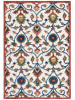 Safavieh Blossom Blm562a Ivory / Green Area Rug