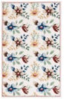 Safavieh Blossom BLM571A Ivory - Blue Area Rug