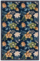 Safavieh Blossom BLM571N Navy - Green Area Rug