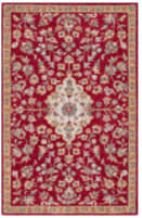 Safavieh Blossom BLM688Q Red - Ivory Area Rug