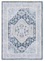 Safavieh Blair Washable Blr210b Beige / Navy Area Rug