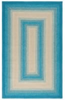 Safavieh Braided BRD311M Blue - Beige Area Rug