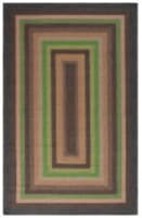 Safavieh Braided BRD314T Brown - Green Area Rug