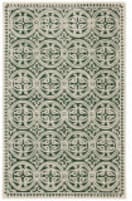 Safavieh Cambridge Cam123y Dark Green / Ivory Area Rug