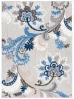 Safavieh Cabana CBN305F Grey - Blue Area Rug