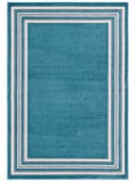 Safavieh Cabana CBN634K Turquoise - Ivory Area Rug
