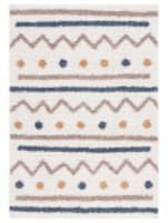 Safavieh Calico Shag Clc106A Ivory - Taupe Area Rug