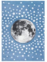 Safavieh Carousel Kids CRK135L Light Blue - Grey Area Rug