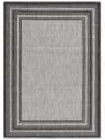 Safavieh Courtyard CY8475-37612 Light Grey - Black Area Rug
